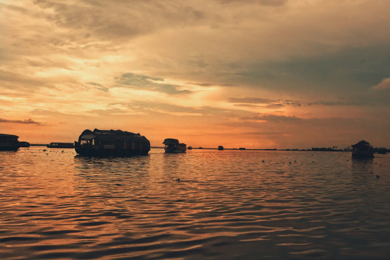 Houseboat on the Kerala backwaters